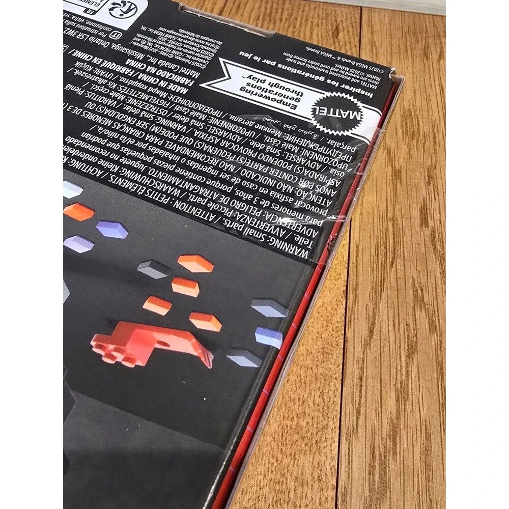 Pokemon Mega Pixel Poke Ball Building Set NIB - Red, Black, White